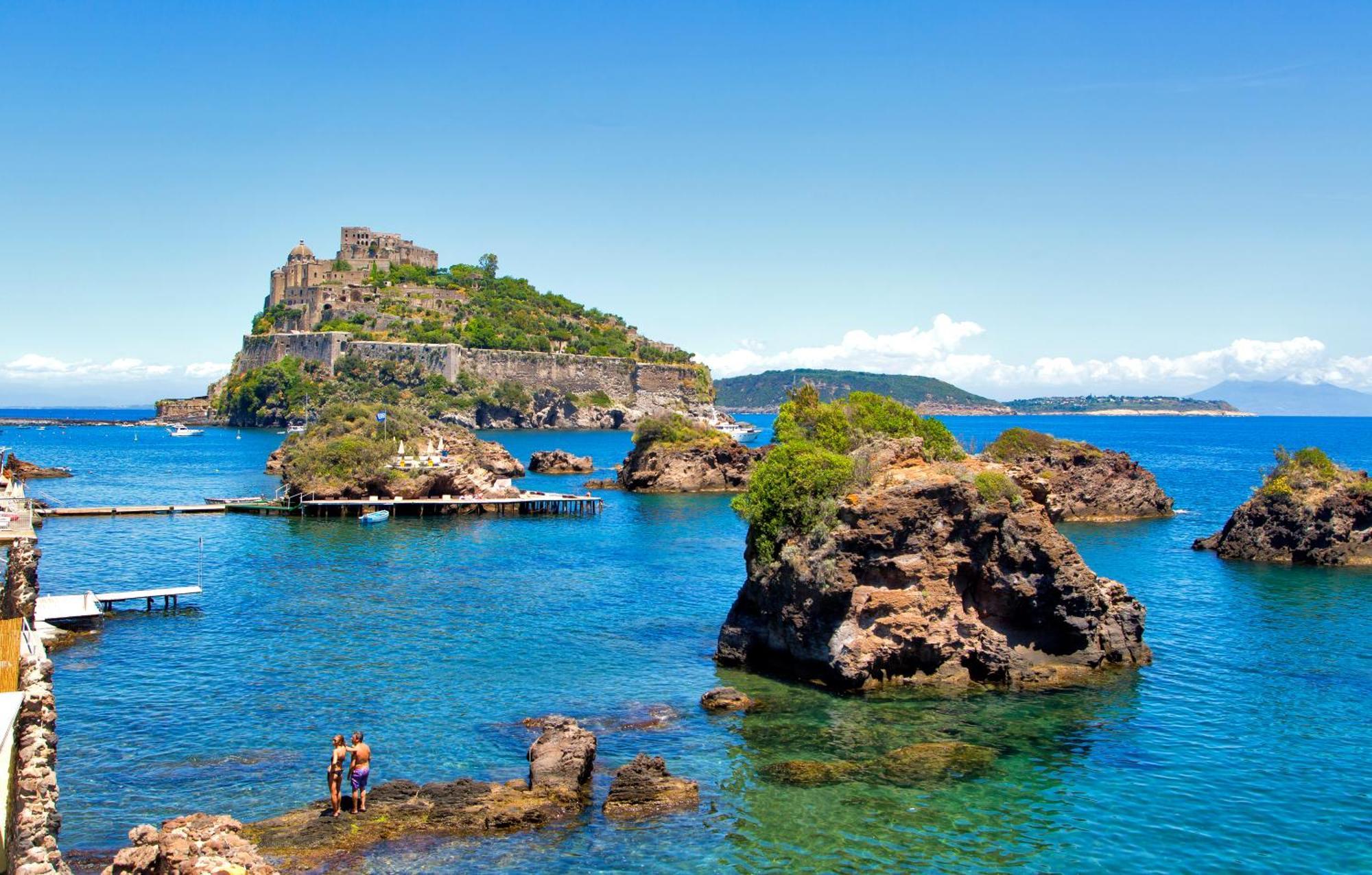 Strand Hotel Delfini Ischia Exterior foto