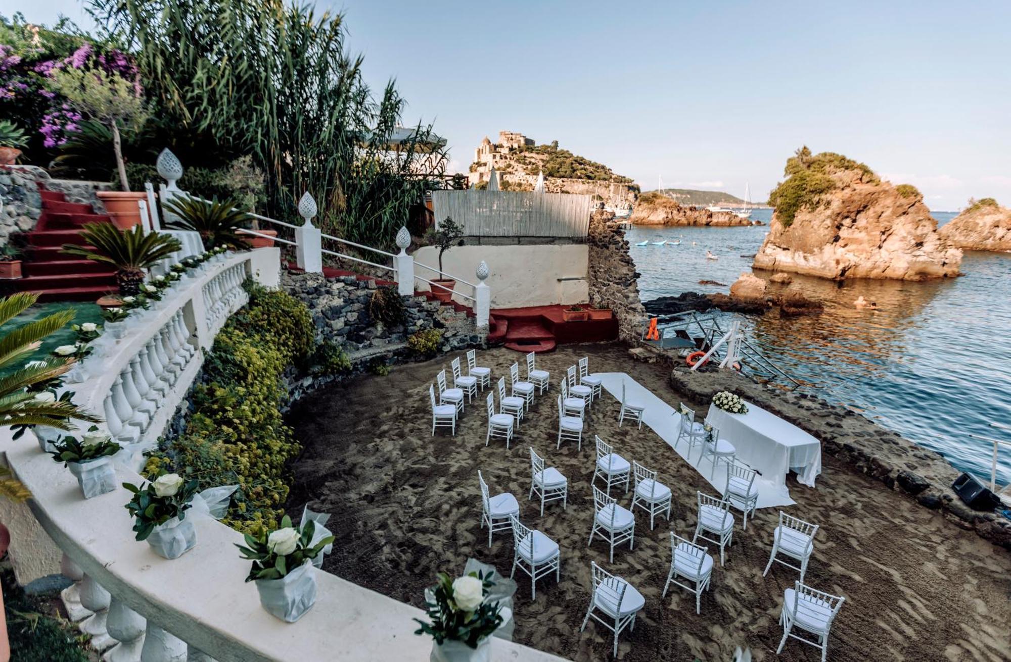 Strand Hotel Delfini Ischia Exterior foto